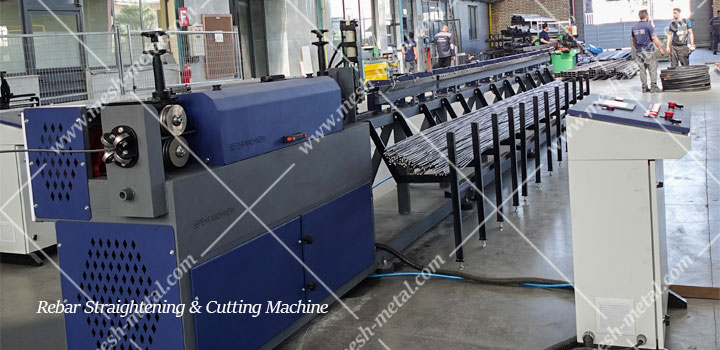 Rebar Straightening & Cutting Machine